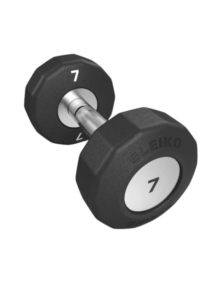 Eleiko Rotating Evo Single Dumbbell - 7 kg - Premium from shopiqat - Just $66! Shop now at shopiqat